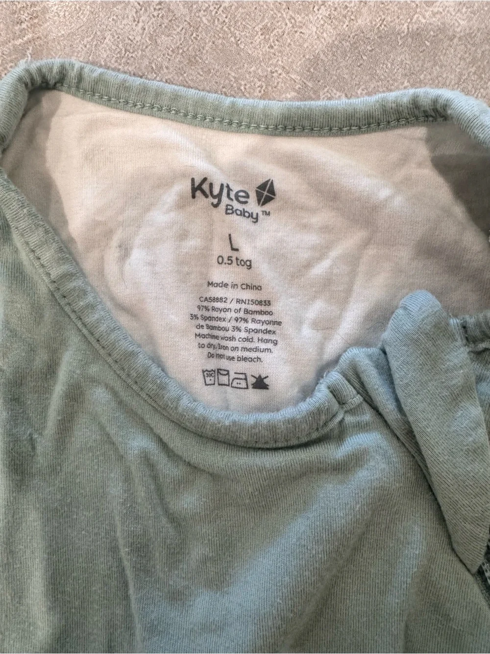Kyte BABY Sleeveless Sleep Sack in Sage